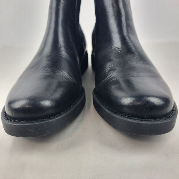 Born Brenta II Boot Black Leather Pull On Chelsea Comfort Boots - Picture 8 of 15